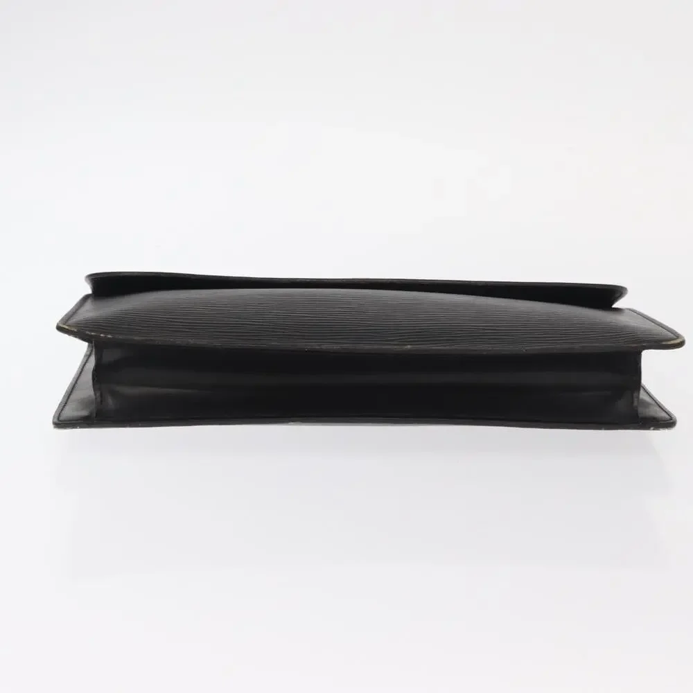 Louis Vuitton Epi Montaigne 27 Clutch Bag Black